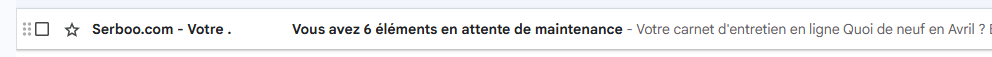Exemple d'email